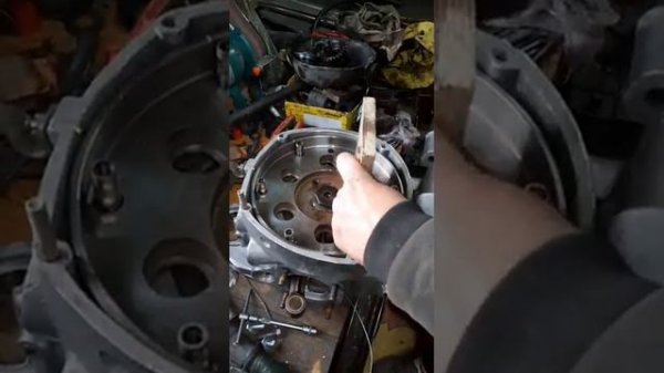 сборка двигателя урал ( 1 часть )