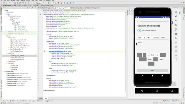 [Duolingo Clone Pt. 3] Core Functionalities of Task Style 1 смотреть онлайн