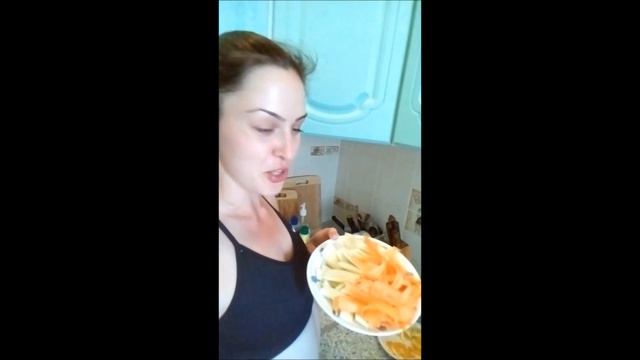 Диетический рецепт рыба с овощами, апельсином и лимоном смотреть онлайн