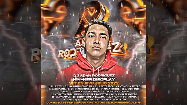 Salsa Mezclada en vivo🔥👑DJ Adam Rodríguez con Winner Disc Play👑🔥 смотреть онлайн