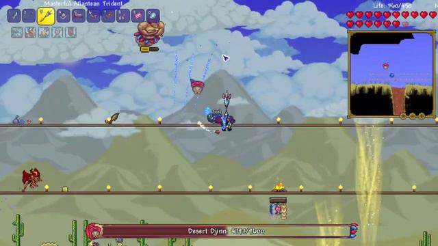 Terraria Ancients Awakened: The Hydra, Desert Djinn, and Sagittarius смотреть онлайн