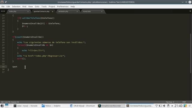 62 - CRUD con MySQLi INSERT [PHP 7 - Español] смотреть онлайн