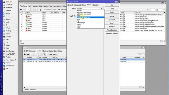 MikroTik Tutorial 83 - Block Users from Accessing the Internet only смотреть онлайн