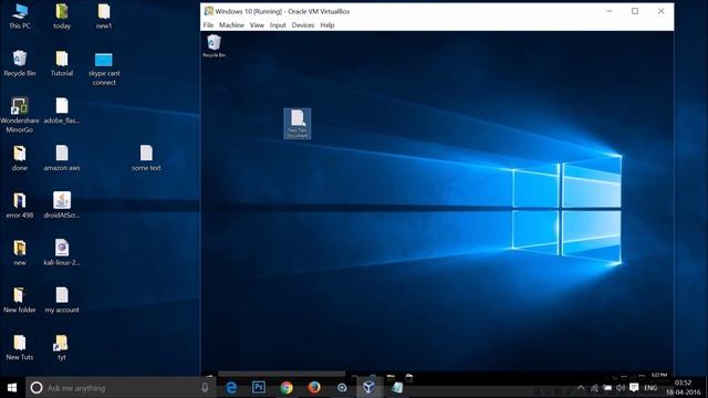 How To Copy and Paste Text between Virtual Machine and Host Machine On Virtualbox ? смотреть онлайн