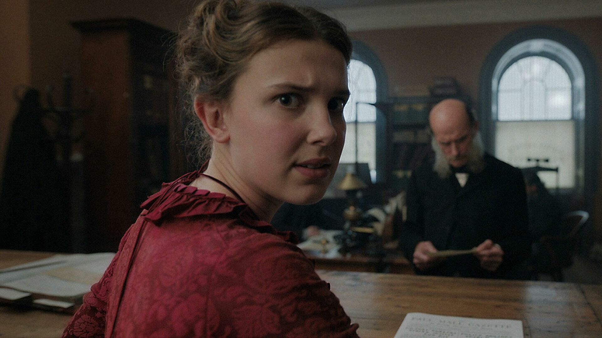 Лучший криминал\детектив 2021 "Энола Холмс " Милли Бобби Браун . Трейлер смотреть онлайн