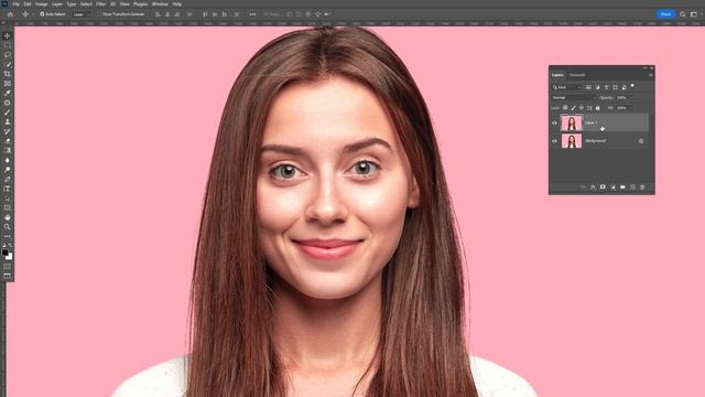 Amazing AI Skin Retouching Plugin for Photoshop || Retouch4me - Mattifier смотреть онлайн