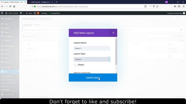 How to remove, change and edit Divi Footer in Wordpress | 2mintutorial смотреть онлайн