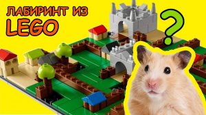 ?Сделал Замок для Хомячка! Конструктор Lego! Полоса препятствий❗