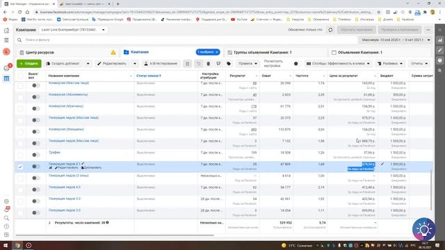 Кейс, делаем 1842 заявки на лазерную эпиляцию, Таргетировонная реклама в Инстаграм смотреть онлайн