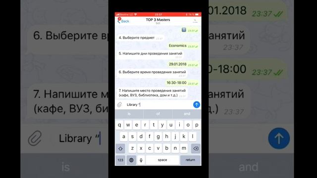 Telegram Bot for online booking ?? смотреть онлайн