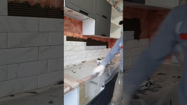 Фартук из плитки своими руками смотреть онлайн