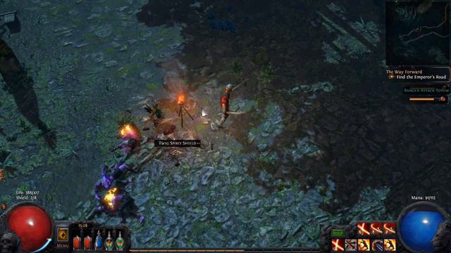 Path of Exile Dual Wield Duelist Beginners Guide part 4 (ACT 2) смотреть онлайн