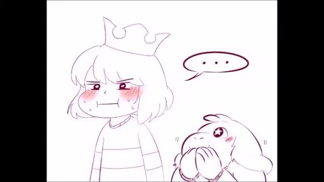 "What do you think about Asriel?" - Comic Dub смотреть онлайн