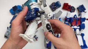 Different Transformers Ultra Magnus G1 TFP Robots in Disguise Siege トランスフォーマー 變形金剛 robot to vehicle