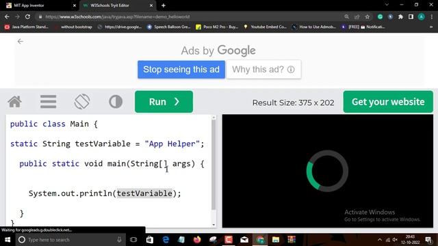 App Inventor To Java Tutorial Variables смотреть онлайн