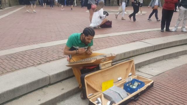 Нью Йорк 2018 Волшебный инструмент.Центральный парк. Уличный музыкант. смотреть онлайн
