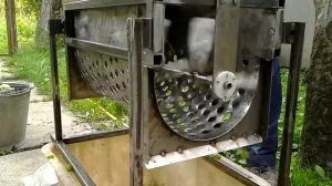 Гребнеотделитель измельчитель винограда. Испытания