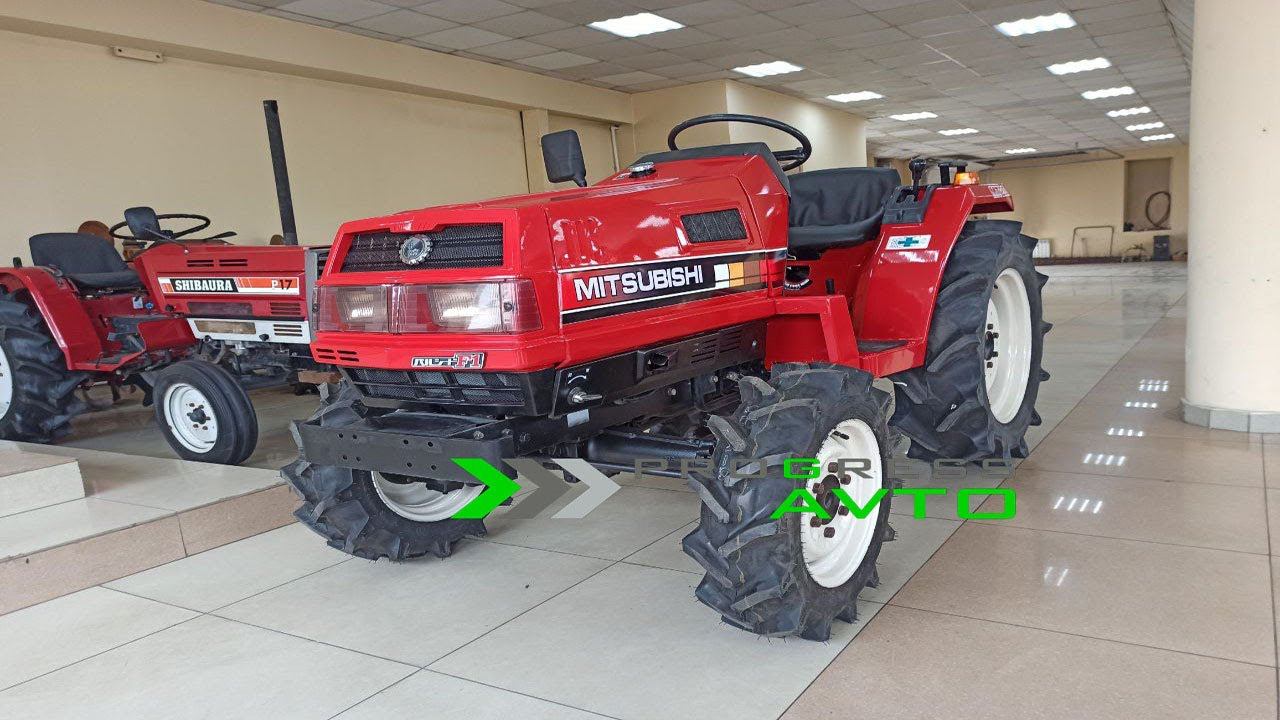 Скорее кликай на новый обзор японского трактора в Омске MITSUBISHI MT20 PROGRESS AVTO смотреть онлайн