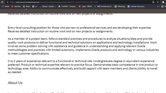 Oracle Latest Recruitment drive 2021.|Java Application Developer| |10+LPA| |Latest Job Update| смотреть онлайн