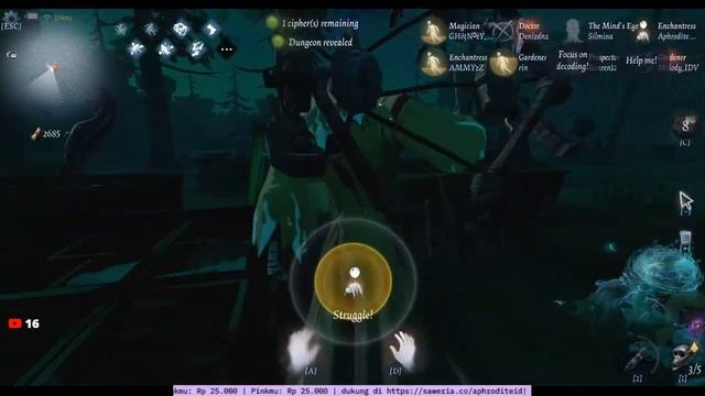 [?LIVE] Let's git gud with @Wontenmriki20 @cuppytan7060 - IDENTITY V [ENG/ID] смотреть онлайн
