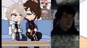 Реакция ?️♂️~Шерлока Холмса и Джона Ватсона~?️ на них [1/1]