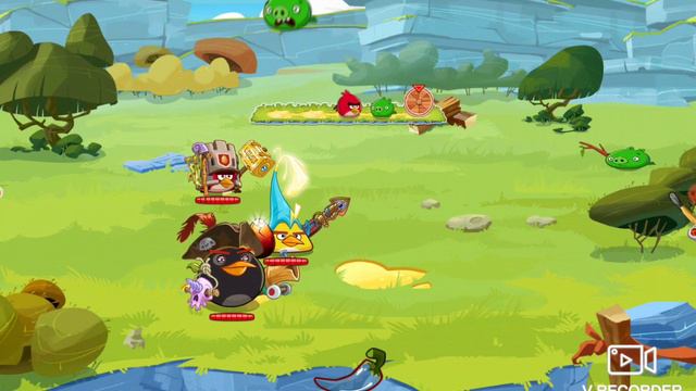 (Angry Birds Epic)(Part 4) Gameplay Walkthrough of Eastern Cobalt Plateaus levels 1-9 смотреть онлайн