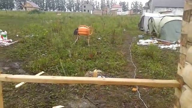 Обработка сруба от синевы - баня 6х4 продолжение №54 смотреть онлайн