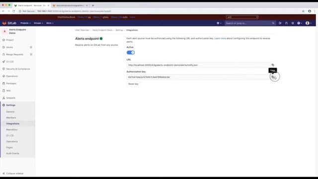 GitLab 12.5 - Generic Alert Endpoint Demo смотреть онлайн