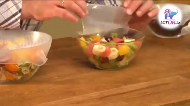 Силиконовые крышки Stretch and Fresh смотреть онлайн