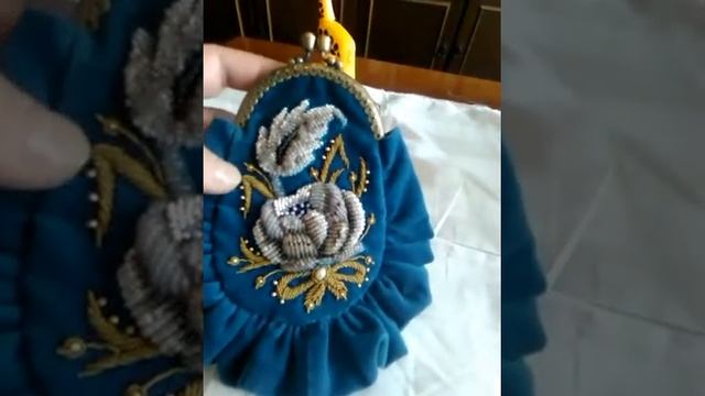 Beaded handbag. Сумочка готова!!!! смотреть онлайн