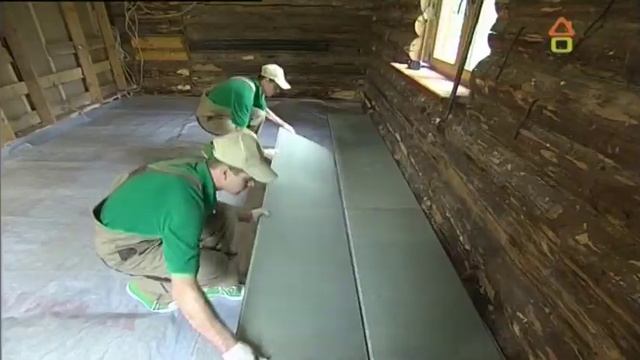 Укладка пола из влагостойких плит QuickDeck смотреть онлайн