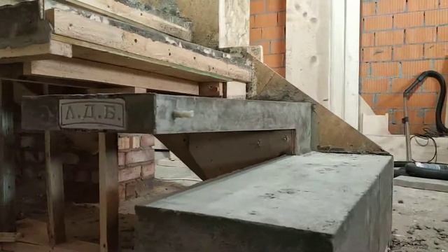 монолитная лестница своими руками смотреть онлайн
