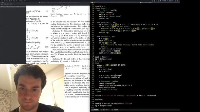 George Hotz | Programming | Context Tree Weighting: compression = AI | Part2 смотреть онлайн