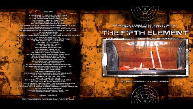 The Fifth Element (Complete Score) - Eric Serra - 16. Police Chase (sfx) смотреть онлайн