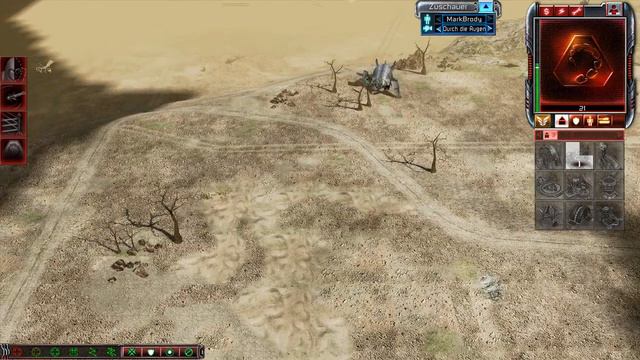C&C 3 Kanes Wrath | Nod vs Marked of Kane | Brutal AI смотреть онлайн