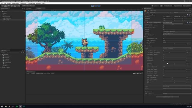 2D Camera in Unity (Cinemachine Tutorial) смотреть онлайн