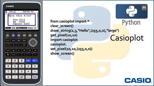 Python™ Video 13: Casioplot and CasioPlot Commands смотреть онлайн