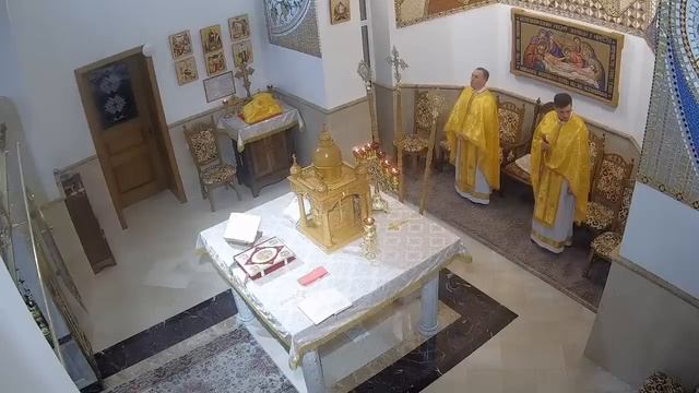 24.11.23. П'ятниця. 17:40 - Вервиця. 18:00 - Божественна Літургія смотреть онлайн
