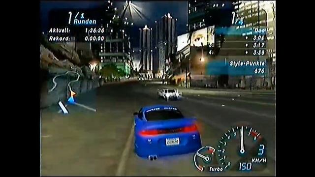 Need For Speed : Underground 1 - 9th&frey Golden Alley смотреть онлайн