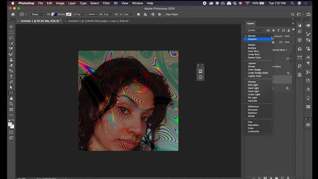Trippy Album Cover Design Tutorial