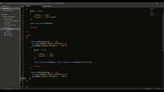 Creación peticiones, solicitud de datos en formato json de la base de datos MySQL, BDrelacionales смотреть онлайн