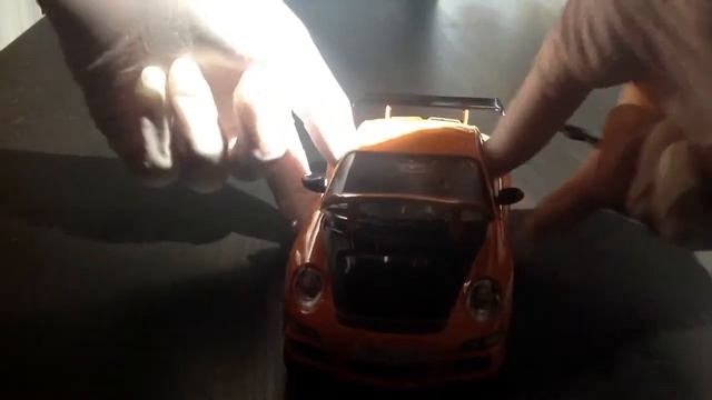 Обзор Porsche 911 1:24 Welly смотреть онлайн