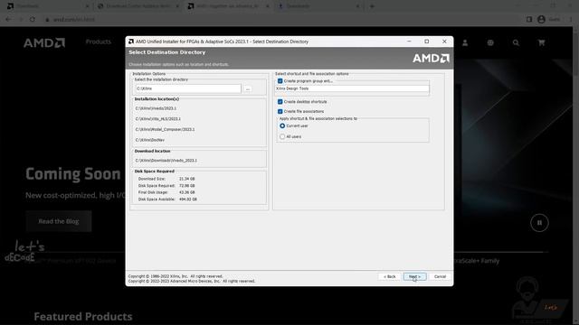 How to install Xilinx Vivado 2023 for free|| Step by step process || let's dECodE || Installation смотреть онлайн