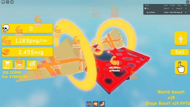Купил 28 стадию в Lifting Simulator! смотреть онлайн
