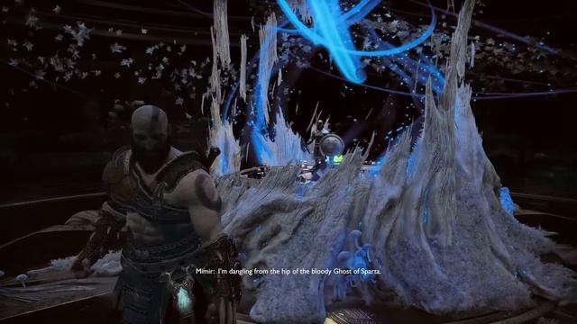 Mimir finds out that Kratos is the Ghost of Sparta смотреть онлайн