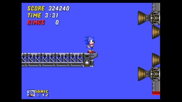 Sega Mega Drive 2 (Smd) 16-bit Sonic The Hedgehog 2 part Битва с Боссами