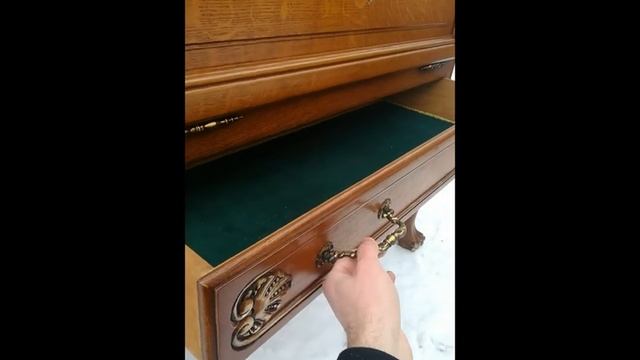 Антикварный Комод / Бар. Чиппендейл Chip’n’Dale (restored) Дуб 70-е гг. ХХ Века