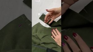 Как рассчитать раскрой стойки воротника из кашкорсе. Воротник на молнии из кашкорсе. Часть 1