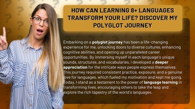 How Can Learning 8+ Languages Transform Your Life? Discover My Polyglot Journey смотреть онлайн