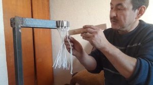 вяжем сетку лузы бельярдного стола